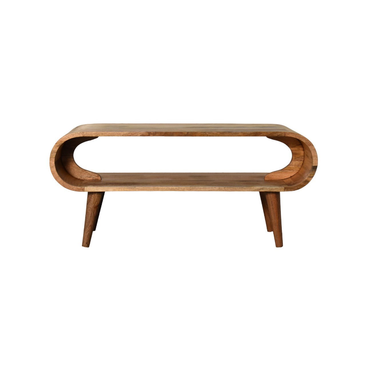 Amaya Nordic Style Oak-ish Media Unit