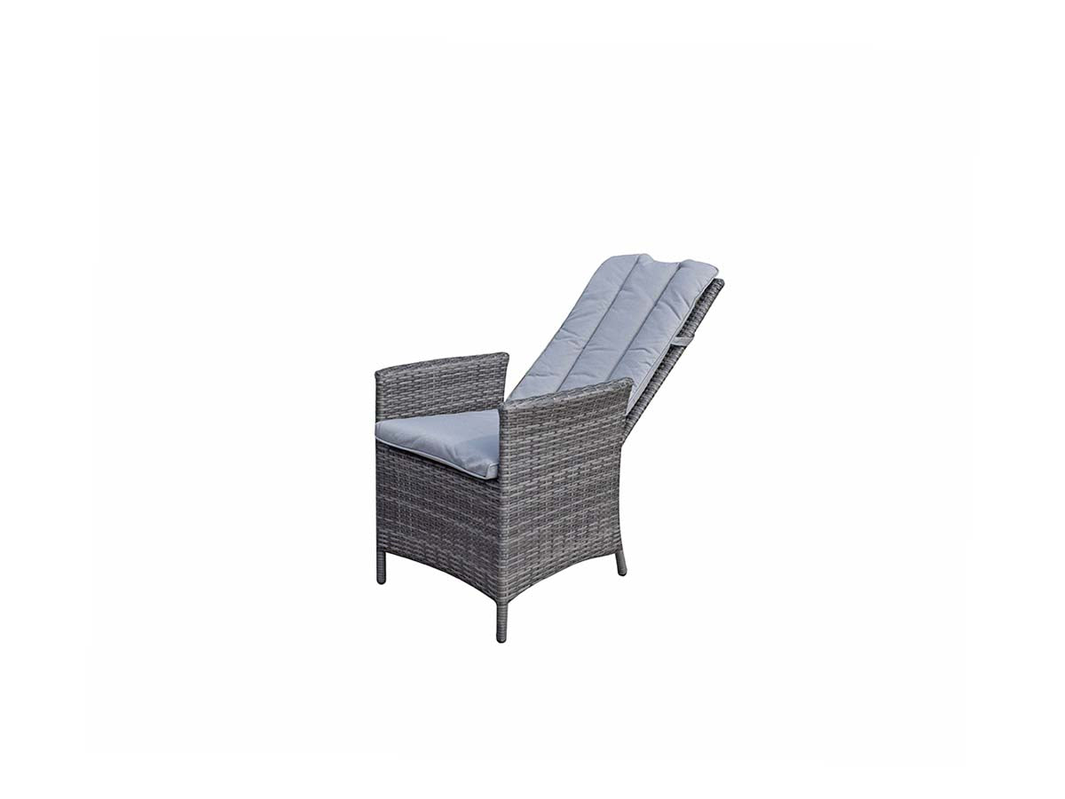 Signature Weave - Emily Outdoor Square Dining Set with HDPE Wood Effect Table Top