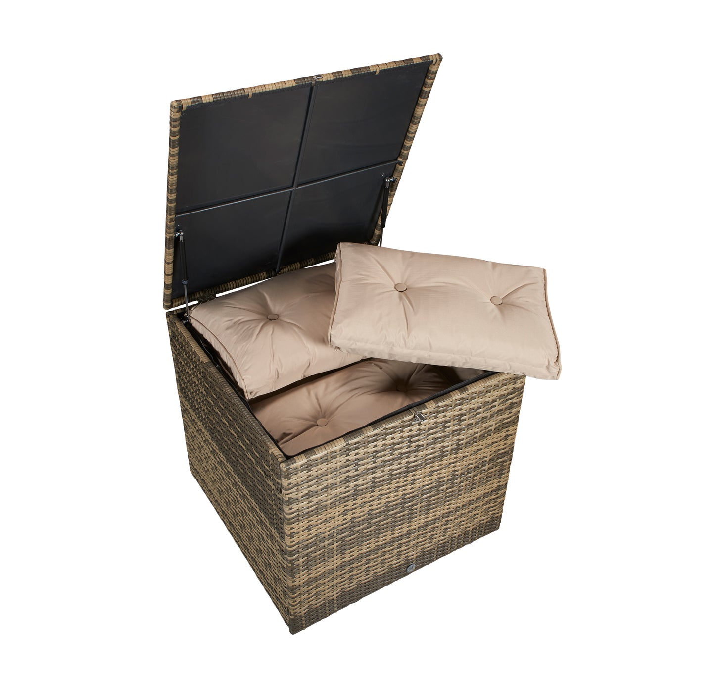 Signature Weave - Outdoor Furniture - Holly - 5 Piece Sofa Set In Mixed Brown Steel Frame