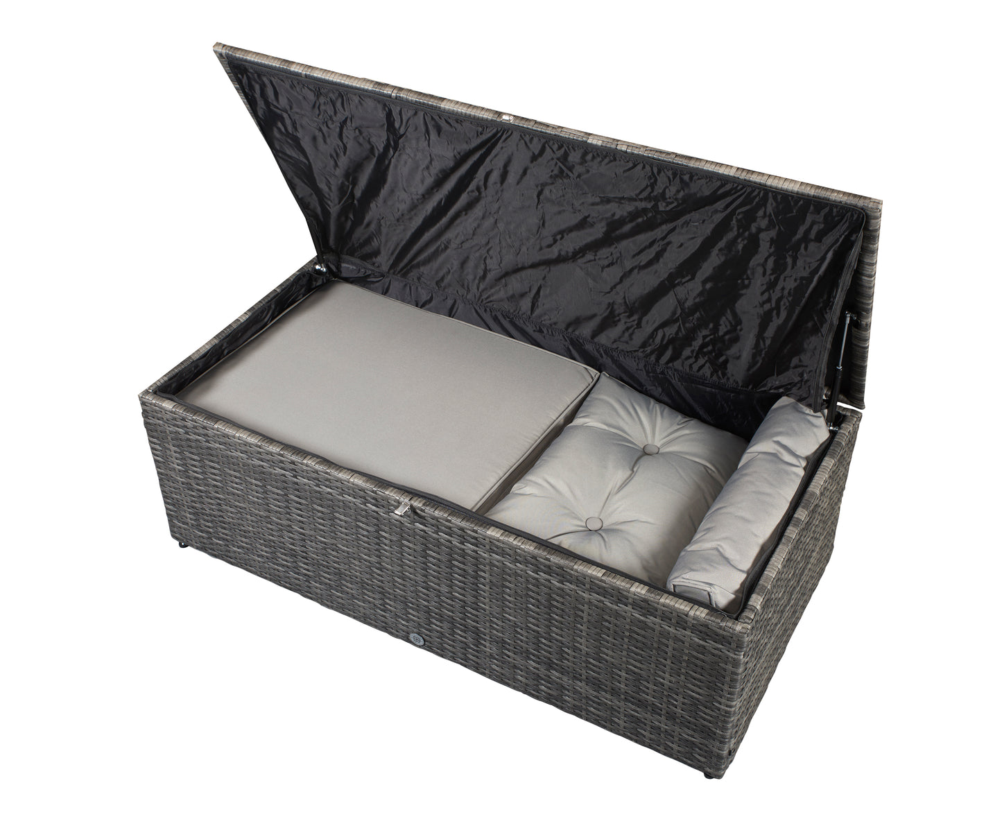 Signature Weave - Outdoor Furniture - Holly - 5 Piece Sofa Set In Mixed Grey Steel Frame