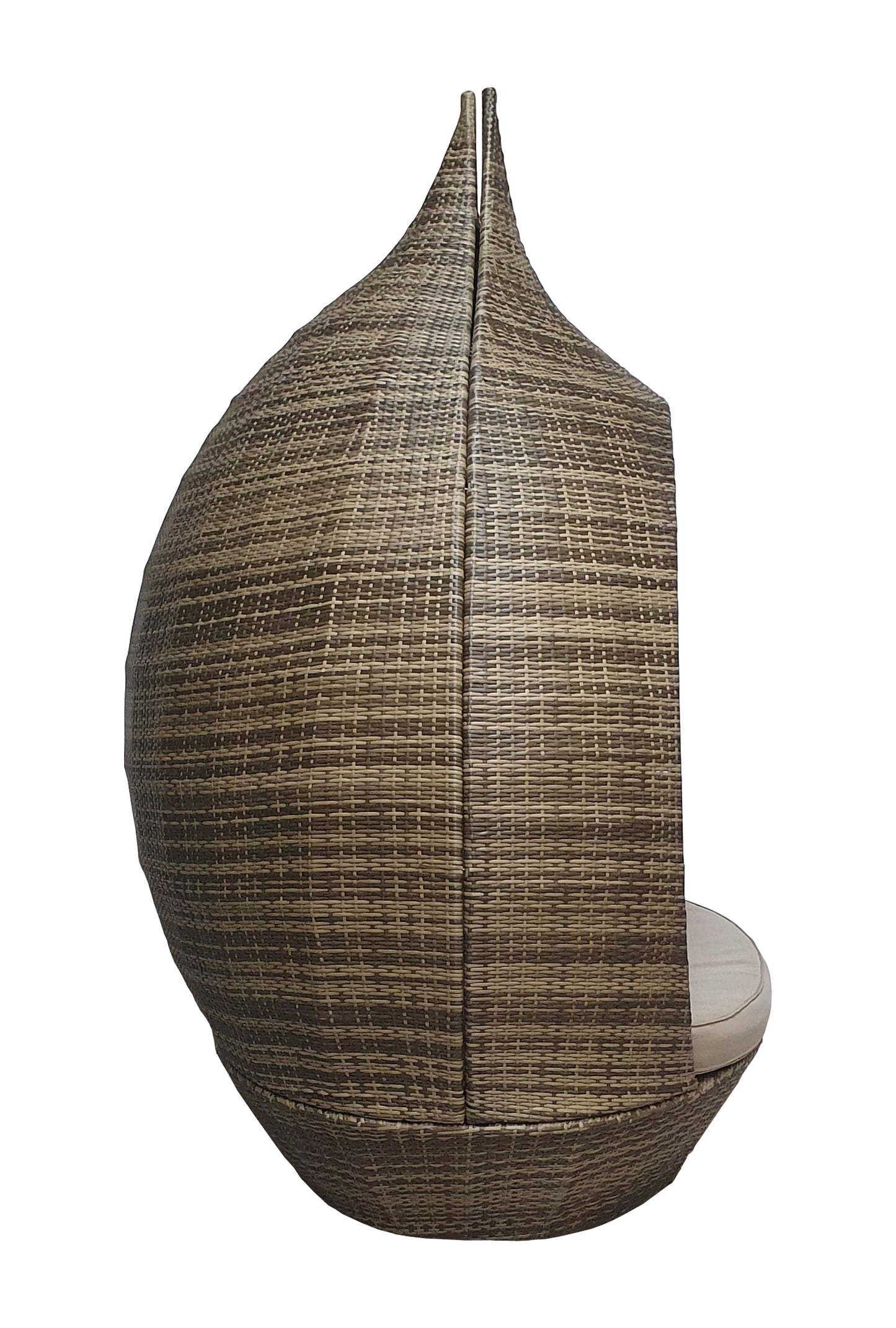 Signature Weave - Pearl Outdoor Daybed in Mixed Nature Brown
