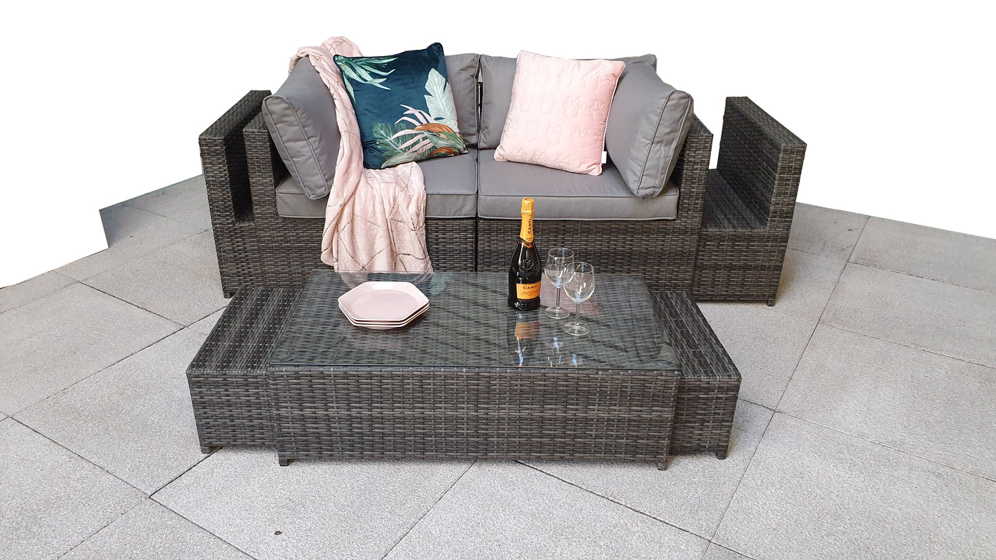 Signature Weave - Chelsea Sofa Lounge Set in Grey