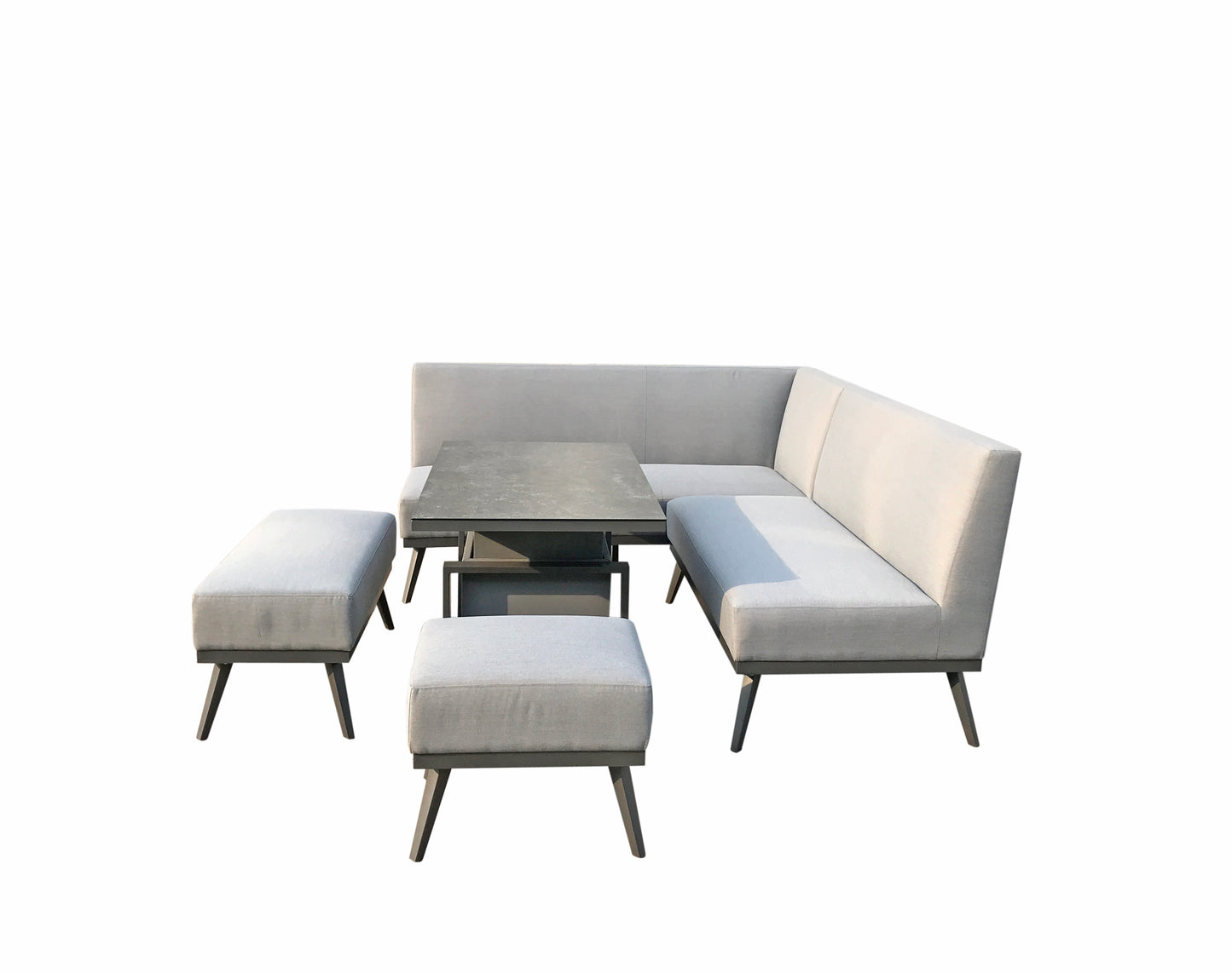 Signature Weave - Kimmie Outdoor Lounge Set with Gas Lift Table