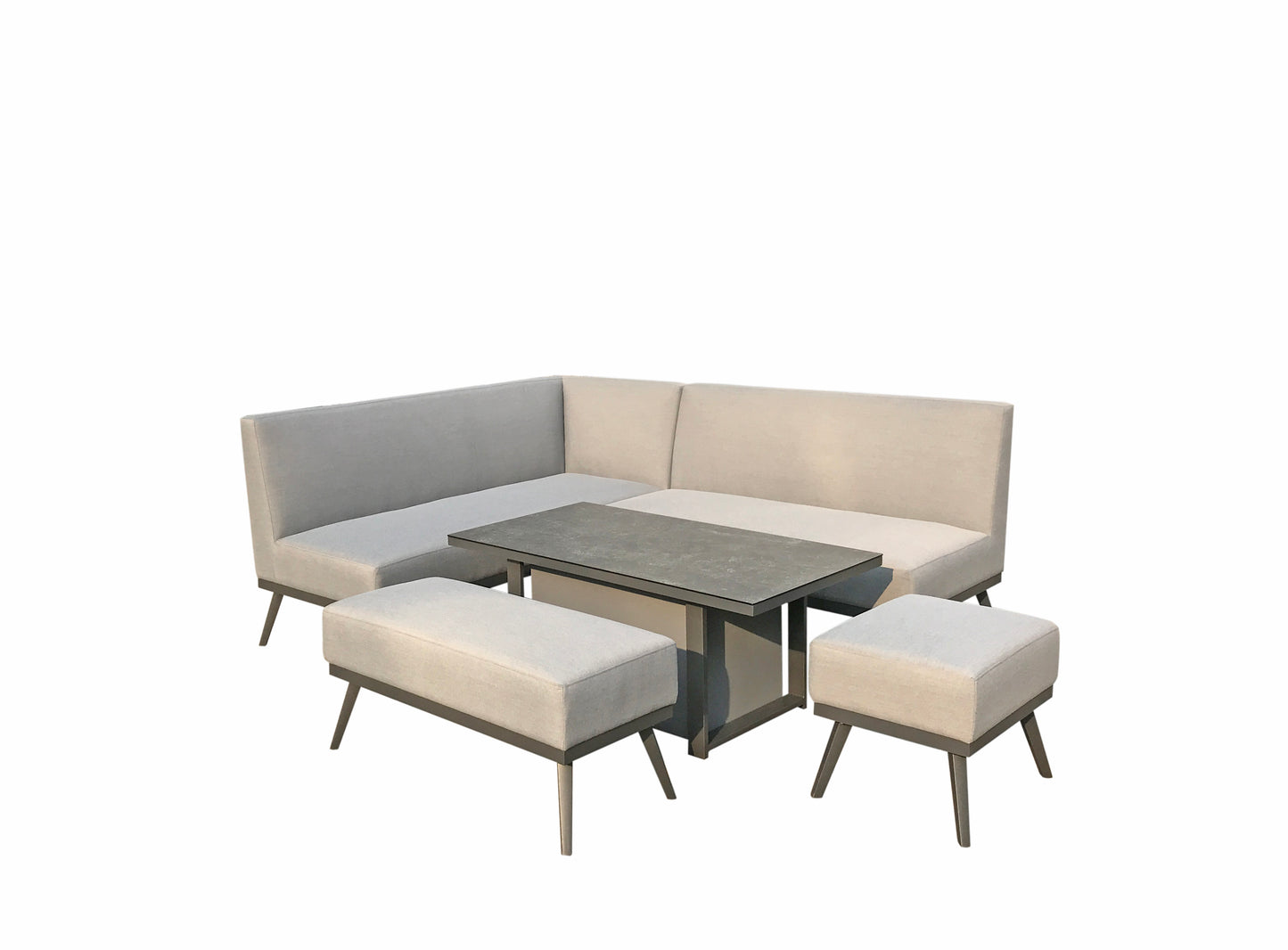 Signature Weave - Kimmie Outdoor Lounge Set with Gas Lift Table